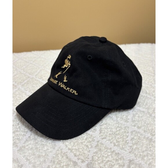Johnnie Walker Keep Walking Whisky 2 Sided Embroidered Black Adjustable Hat - Picture 4 of 11